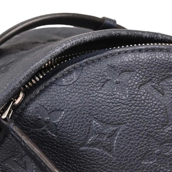 Louis Vuitton Blue Monogram Empreinte Sorbonne Backpack M43741 CA3197 177438 - Picture 4 of 10